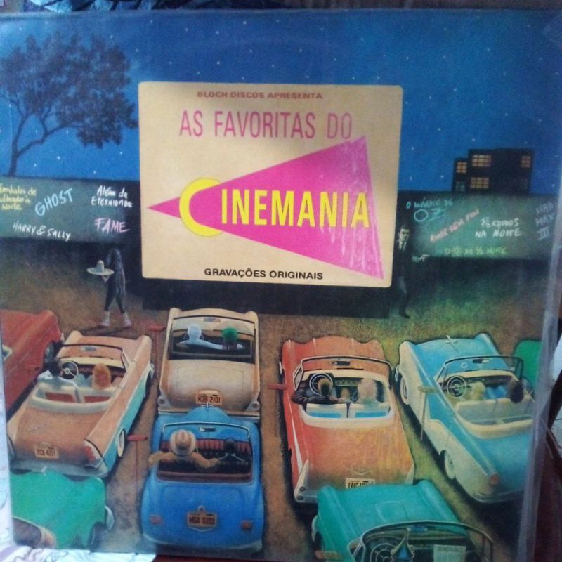 Disco Vinil cinemania as favoritas do Cinema
