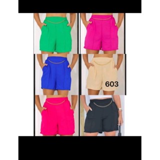 short correntinha duna crepinho