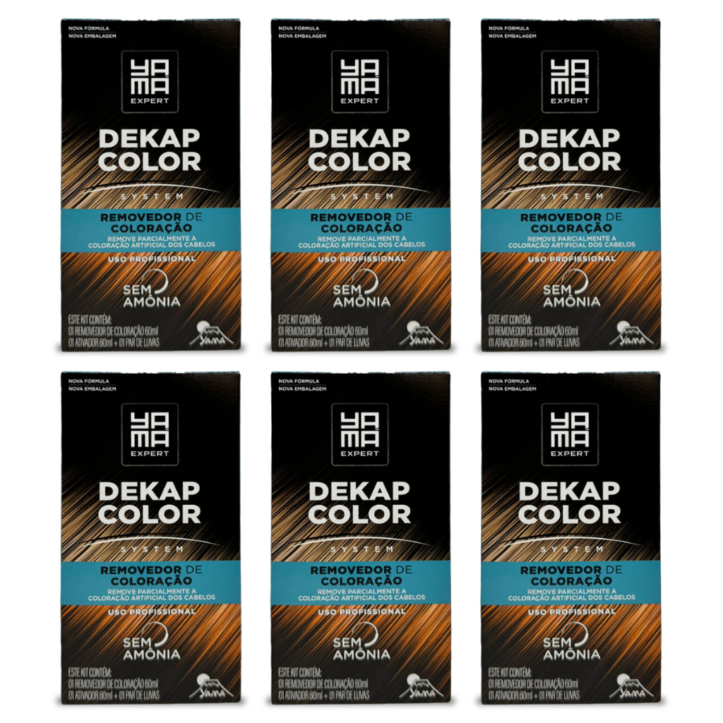6 Kit Yamá Dekapcolor System (120ml)