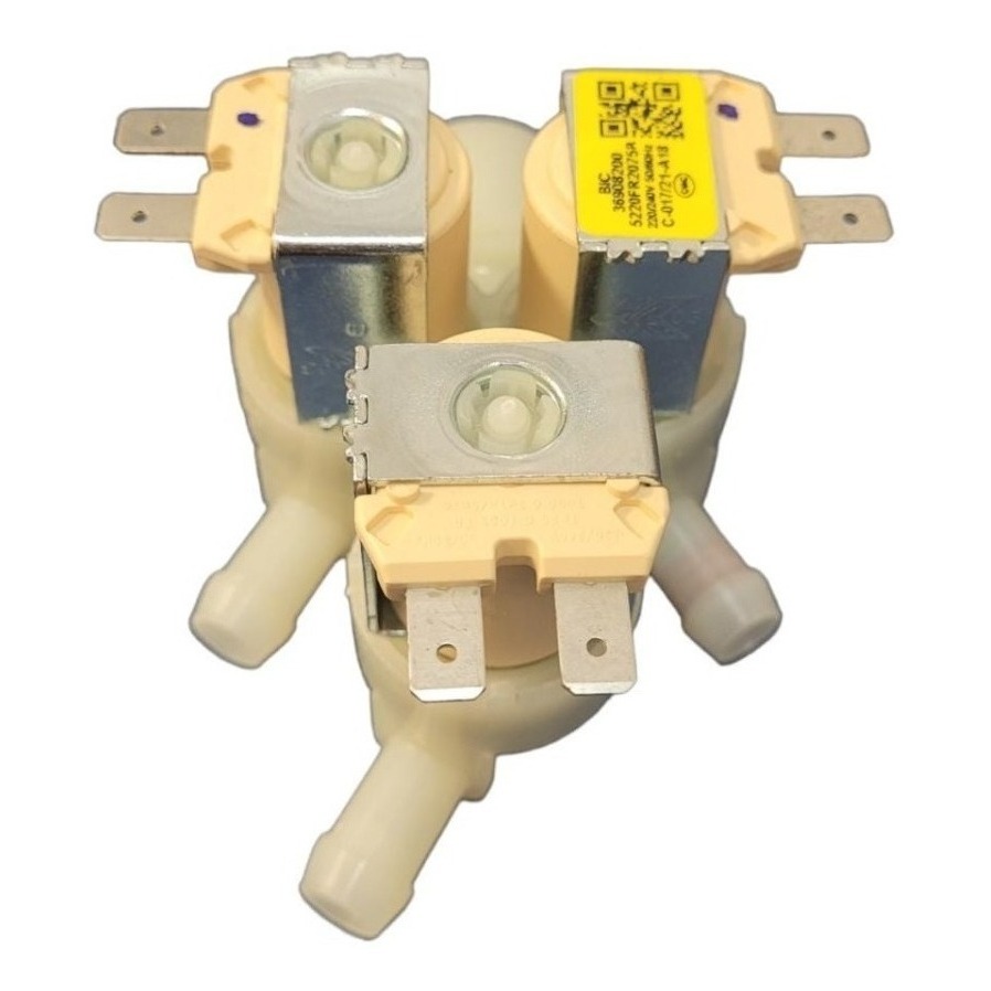 Válvula entrada d'água 3 vias Lava e Seca LG WD-1409RDA5, NAS106F1WBR, WD-12270RDA - 5220FR2075B