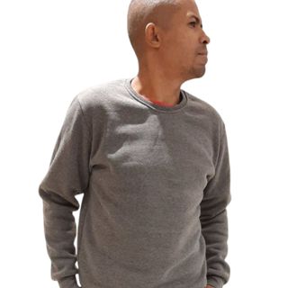 Moletom Gola Redonda Unissex Blusa De Frio Basico Careca Casaco Feminino Masculino Flanelado Liso Sem Estampa Algodão