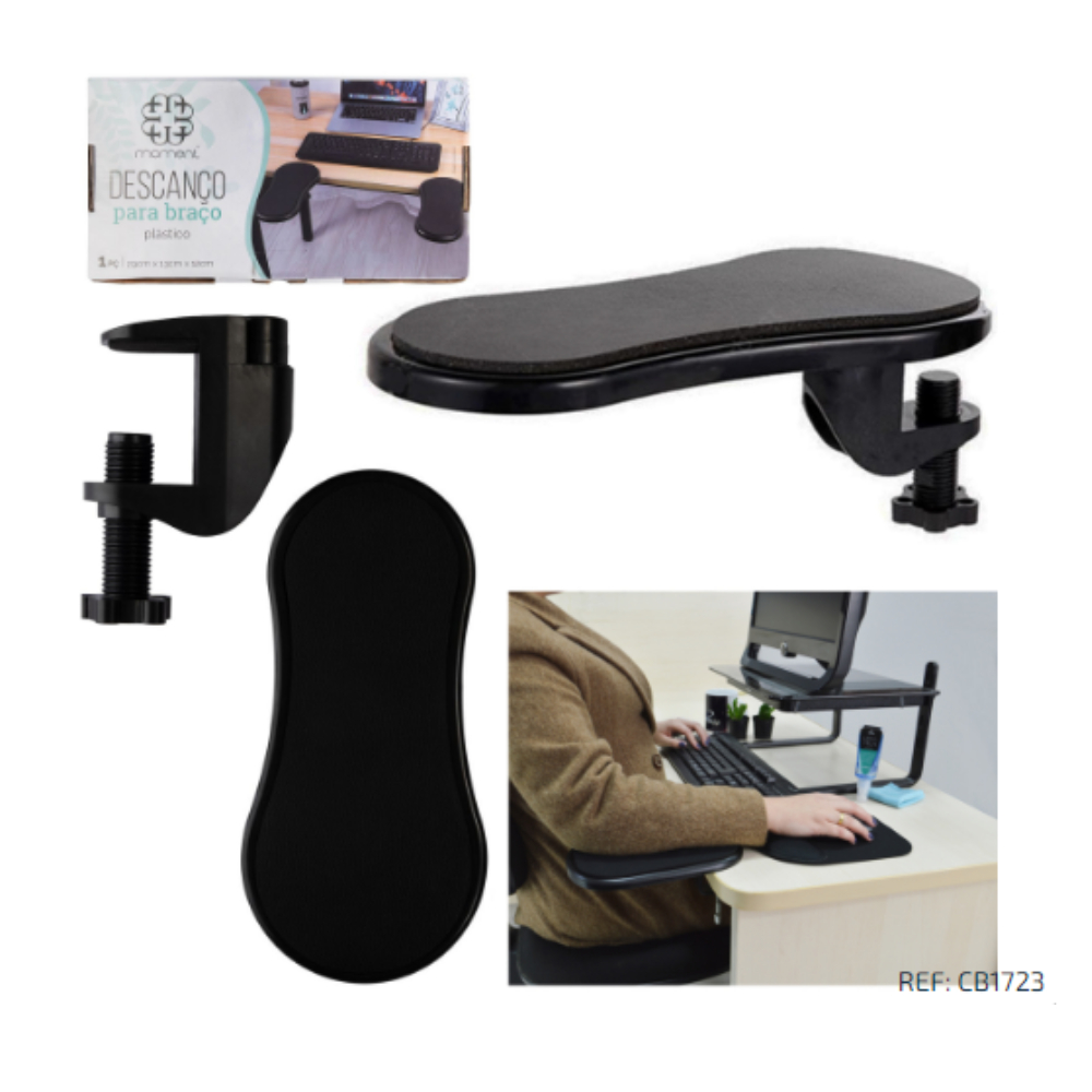 Apoio Descanso Antebraço Para Computador Descanso De Braço Suporte Para Mesa Acoplavel Cadeira Ortopedico