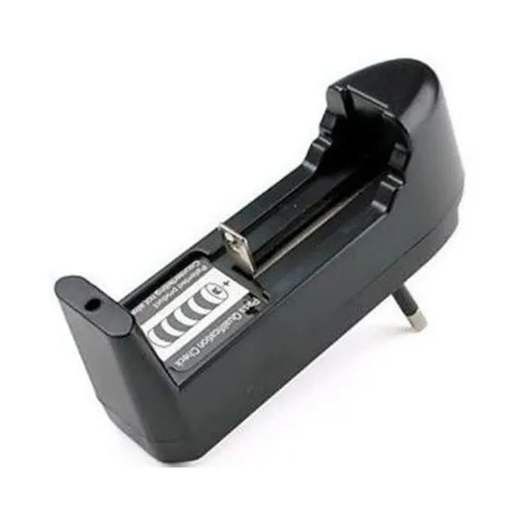 Carregador De Bateria Pilha Recarregável Regulável 3,7V Lanterna 18650 18350 14500 Bivolt