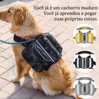 mochila para cachorro de estimação ao ar livre respirável