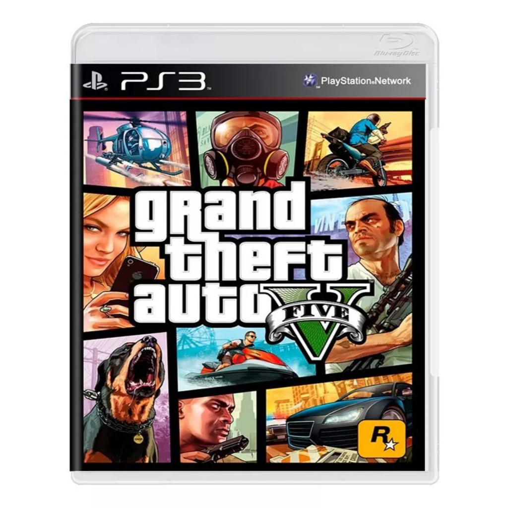 Grand Theft Auto V Standard Edition Rockstar Games Ps3 Físico - Miniatura 3