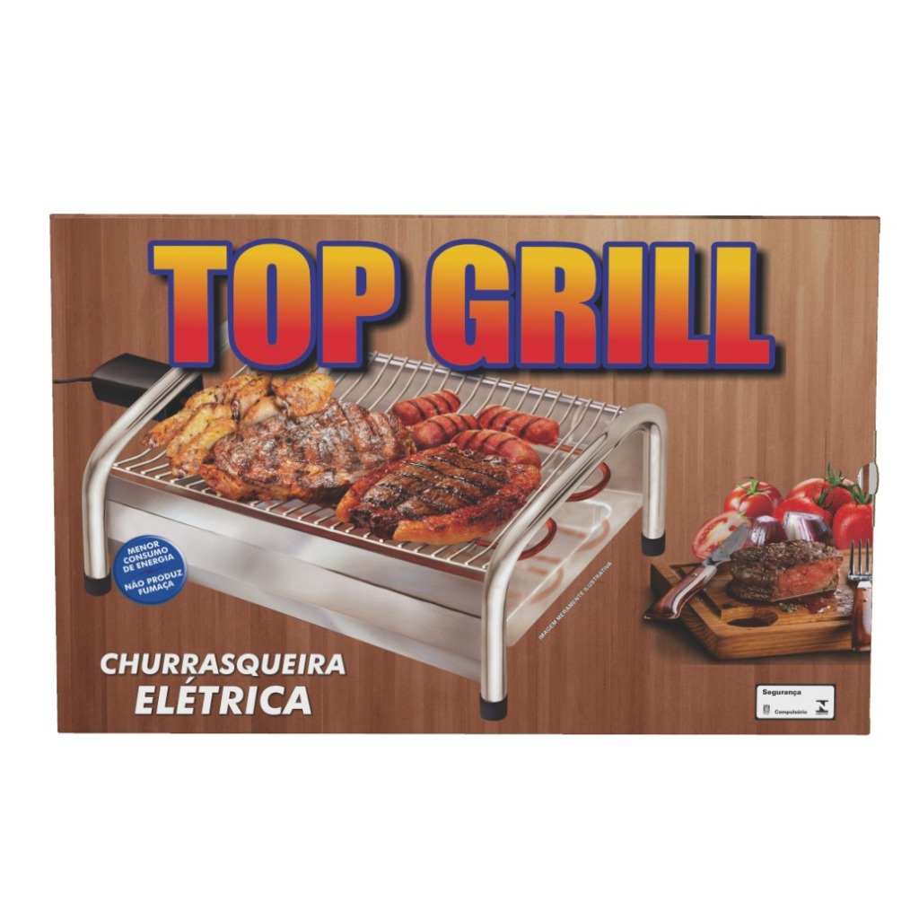 Churrasqueira Elétrica Top Grill