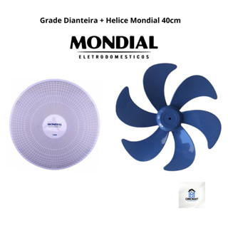 Kit Grade Dianteira E Helice Mondial 40cm
