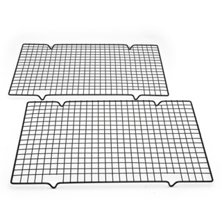 Kit 2 Grade Para Resfriar Alimentos Antiaderente Grelha Para Bolo Biscoitos Utensílios de Cozinha em Oferta na Shopee