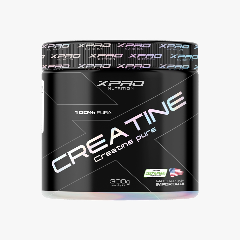 Creatina Creatine 100% Pure 300g - XPro Nutrition em Oferta na Shopee