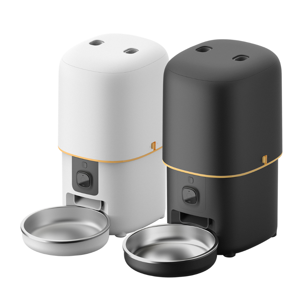 Alimentador Gato Automático 4L Aplicativo Pet Zero, Alimentador Automático para Cães com Sensor de Pouco Alimento