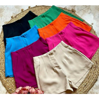 Short Alfaiataria Modelo Zara Feminino com Bolso Lateral
