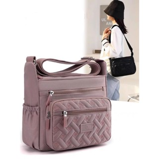 Bolsa Feminina Reforçado Alta Qualidade Transversal Com Material Impermeável/ Multipla Divisória