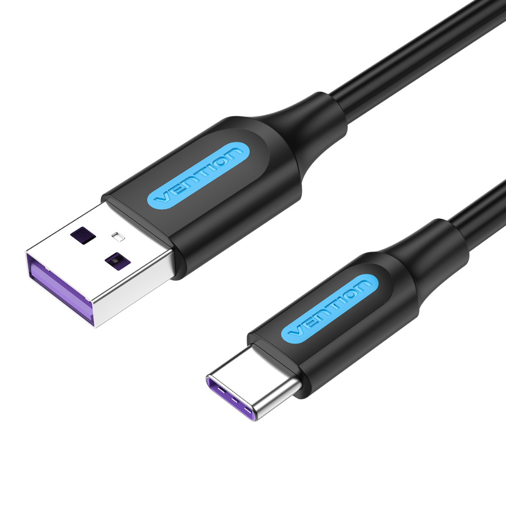 Cabo Carregamento Turbo Tipo-C Para Usb A 100w 5A 480Mpbs 2m