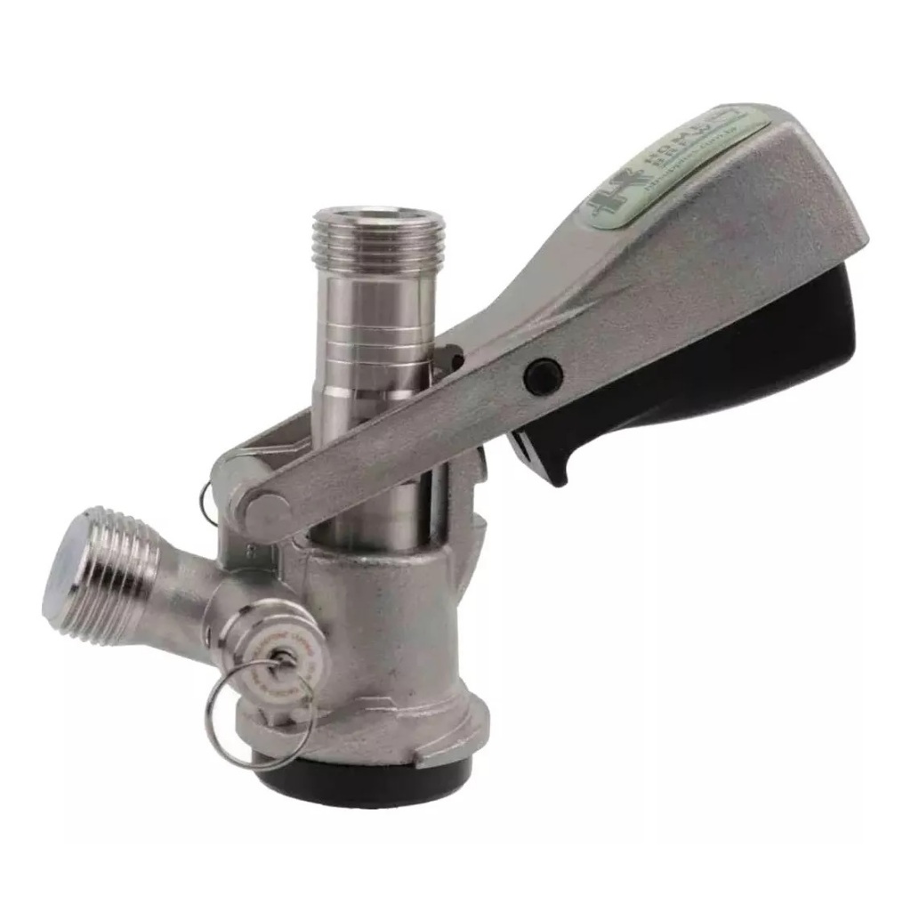 Válvulas Extratora Premium Chopp Chopeira Mais 2 Engate Rápido 5/8x3/8