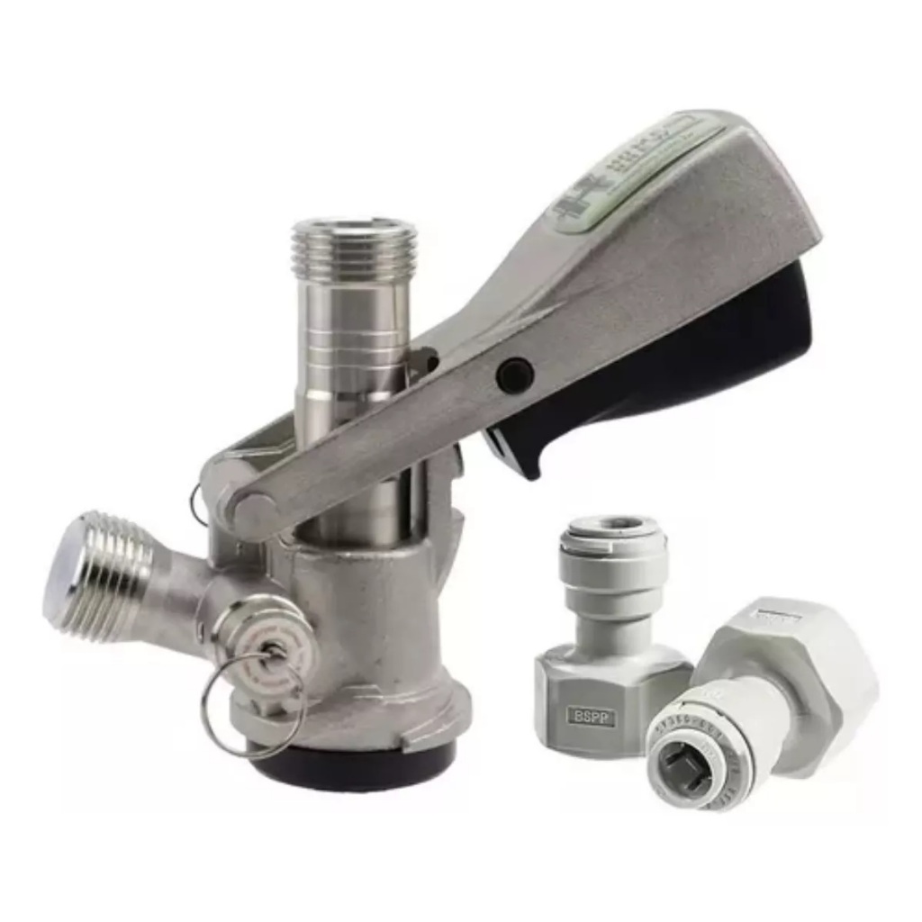 Válvulas Extratora Premium Chopp Chopeira Mais 2 Engate Rápido 5/8x3/8 em Oferta na Shopee