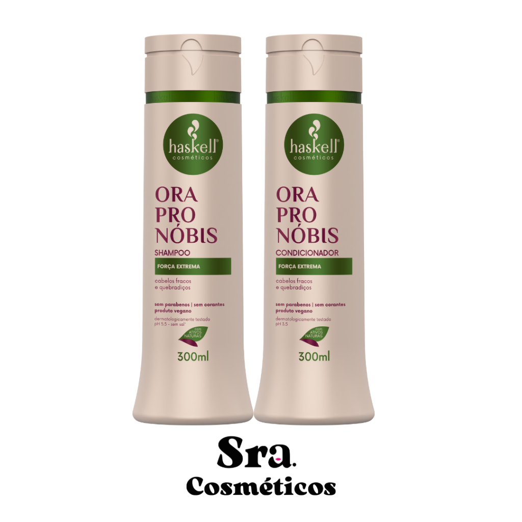Shampoo e Condicionador 300ml Ora Pro Nobis Haskell Kit
