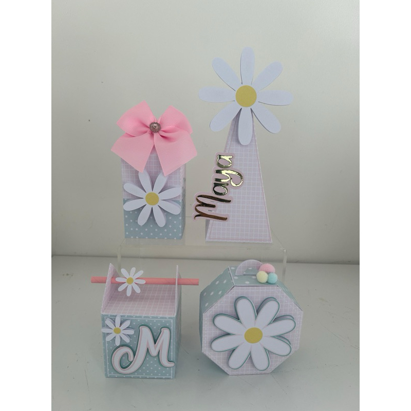 Kit Margarida | Lembrancinhas personalizadas | Festa menina | Festa infantil | Personalizados | Aniversário