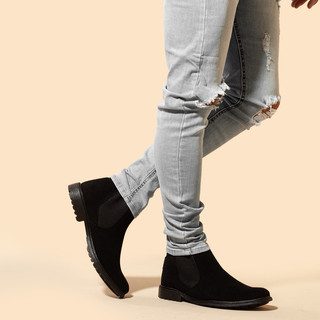 Bota Masculina Country Botina Chelsea Masculina Em Couro Resistente