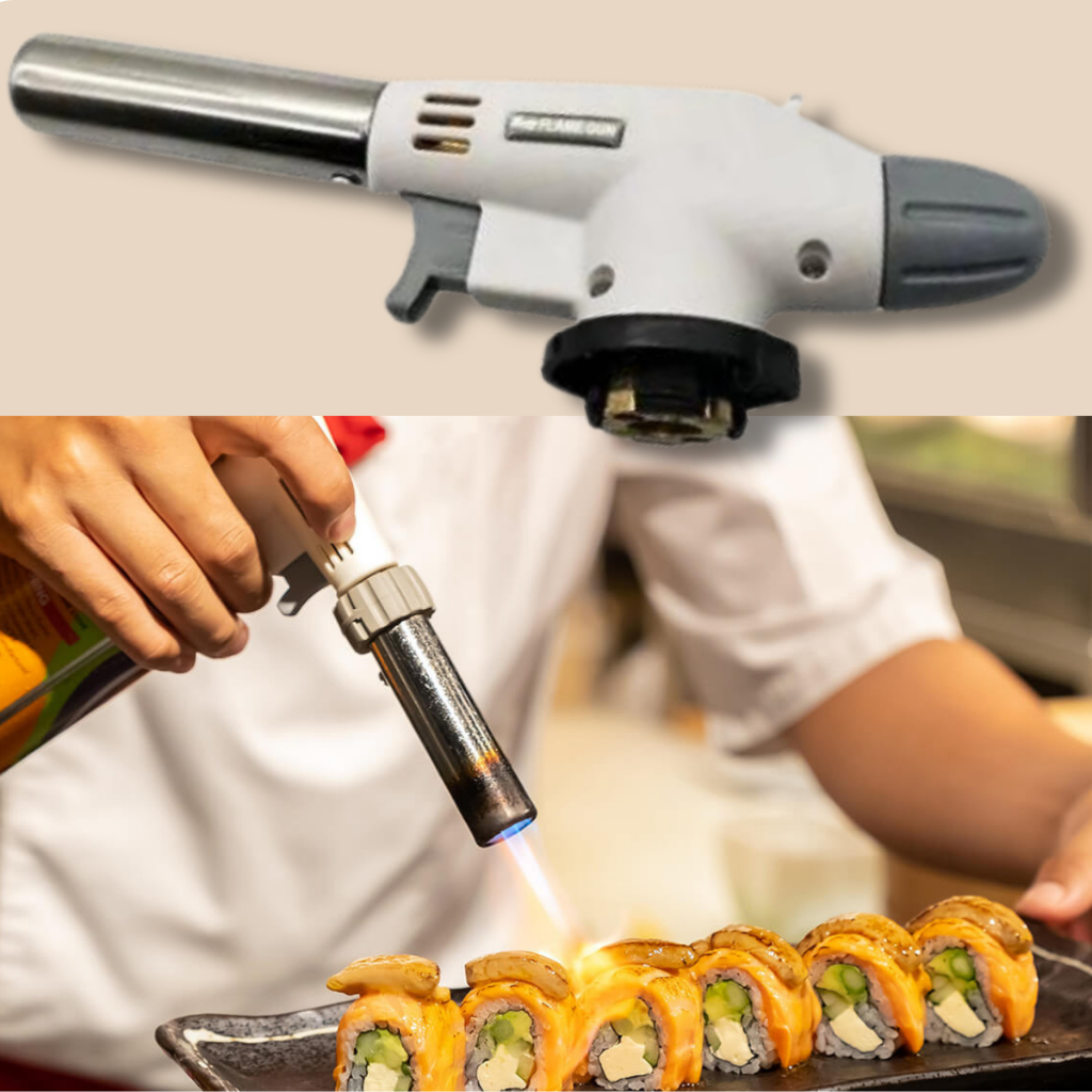 Maçarico Culinario Goumet P/ Flambar Cozinhar Portatil