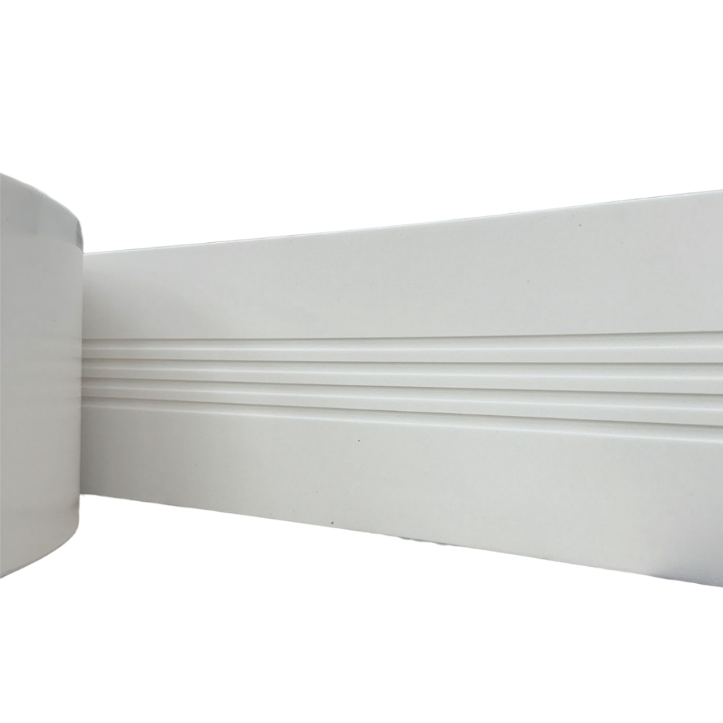 Roda Meio, Moldura de Porta e Janela Eva Adesivado e Flexível 10 METROS Urânio 10cm x 5mm