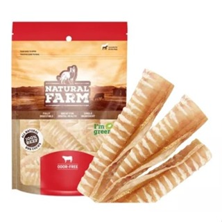 Mordedor Natural Traqueia Bovina Desidratada para Cachorro 6Pol c/3 un. - Natural Farm em Oferta na Shopee