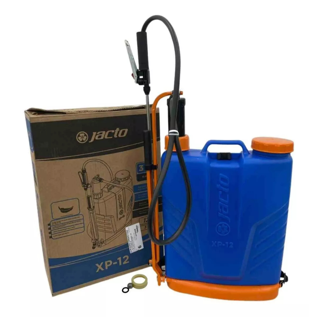 Pulverizador Costal 12 Litro Bomba Veneno Profissional Jacto Promoção