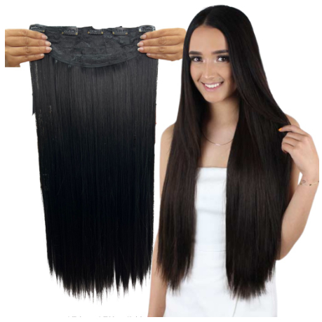 Aplique Tic Tac Idêntico Ao Humano Orgânico 60cm 150g em Oferta na Shopee