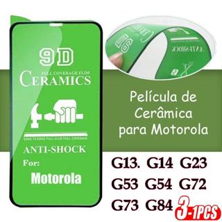 Película Cerâmica 9D 3D Motorola Gel Hidrogel Flexível G13 G14 G23 G53 G54 G72 G73 G84