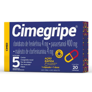 Cimegripe 20 Cápsulas