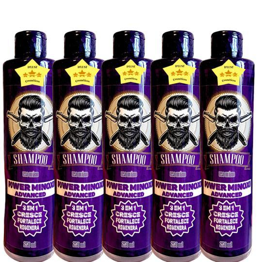 Kit 5x Shampoo Power250ml em Oferta na Shopee