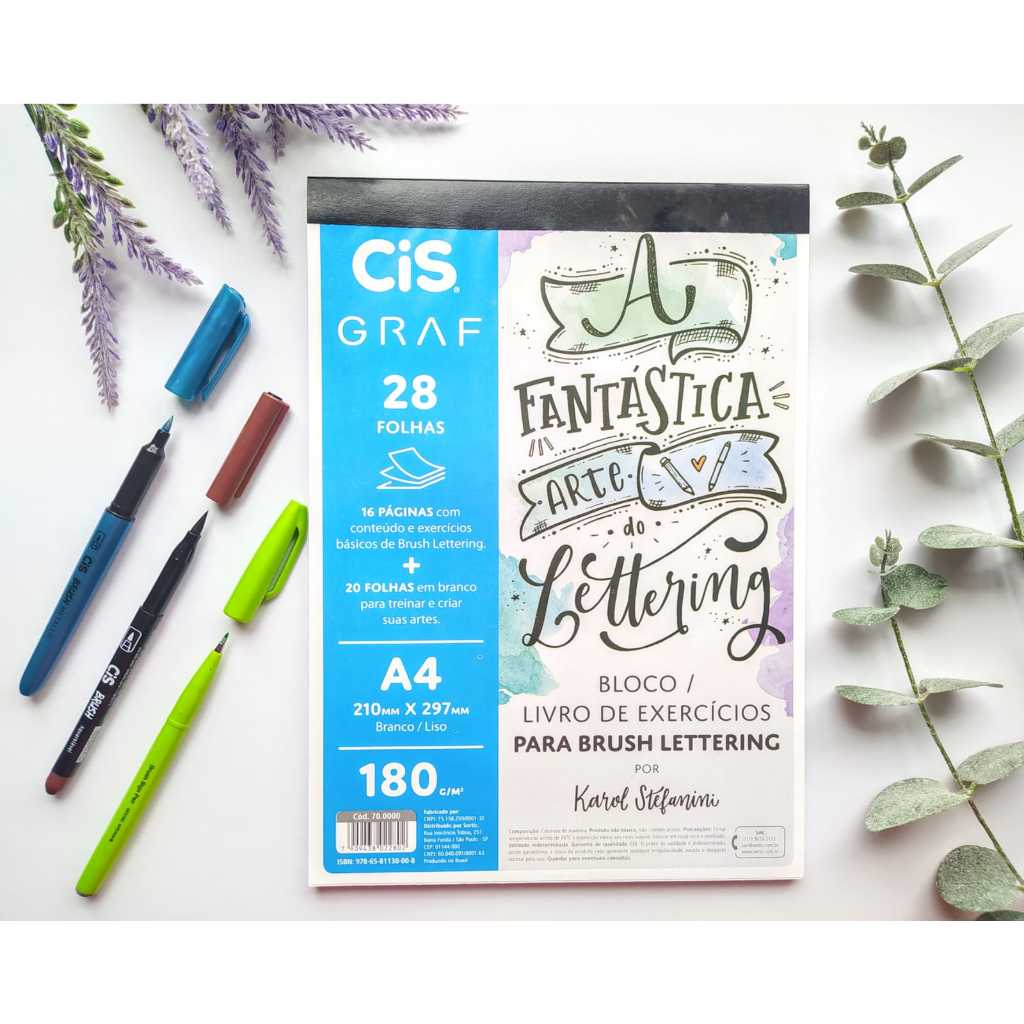 Apostila de Lettering - Planner e Buller Jounal - Desenho- CIS