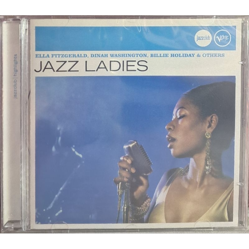 CD  - Jazz Ladies - Ella Fitzgerald, Dinamarca Washington,Billie Holiday & Others, original novo lacrado.