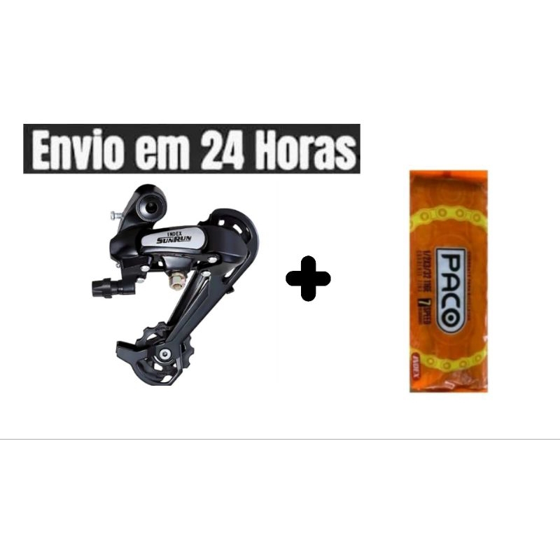 cambio trazeiro s/ gancheira e corrente 7 v index