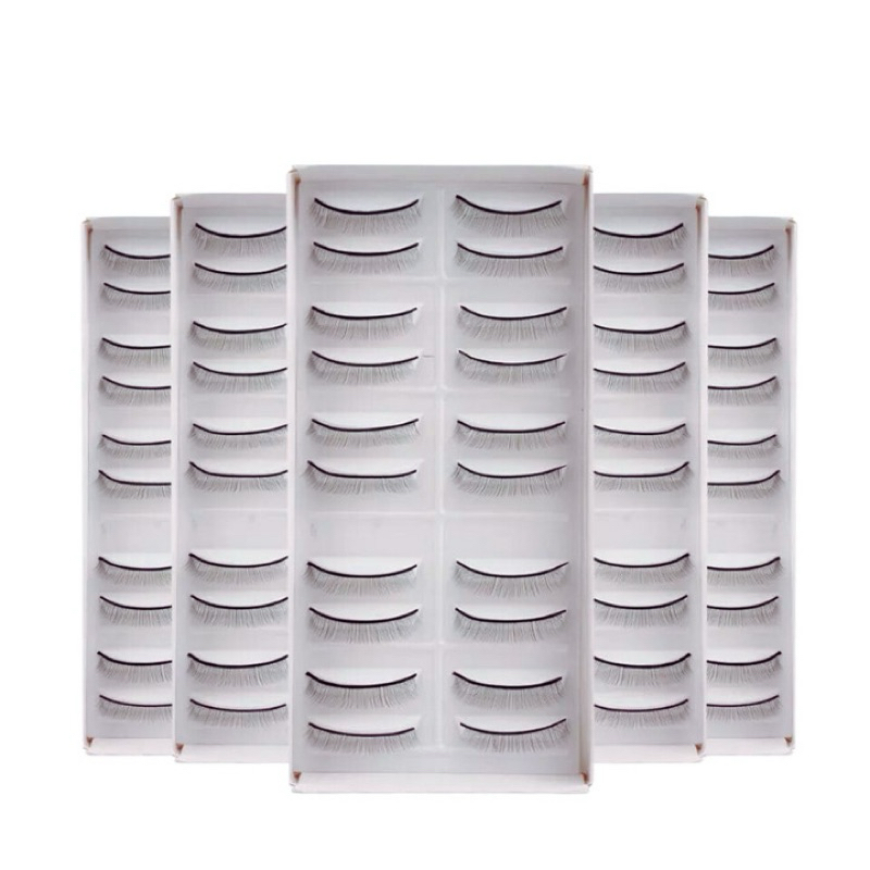 5/10 pares cílios para treino de alongamento de cílios em Oferta na Shopee