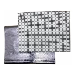 500 papel 30x48 acoplado térmico xadrez hamburguer aluminio metalizado laminado