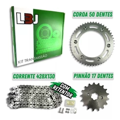 Kit Relação Transmissão Com Retentor Oring Bros 150 2006 a 2022-LBJ