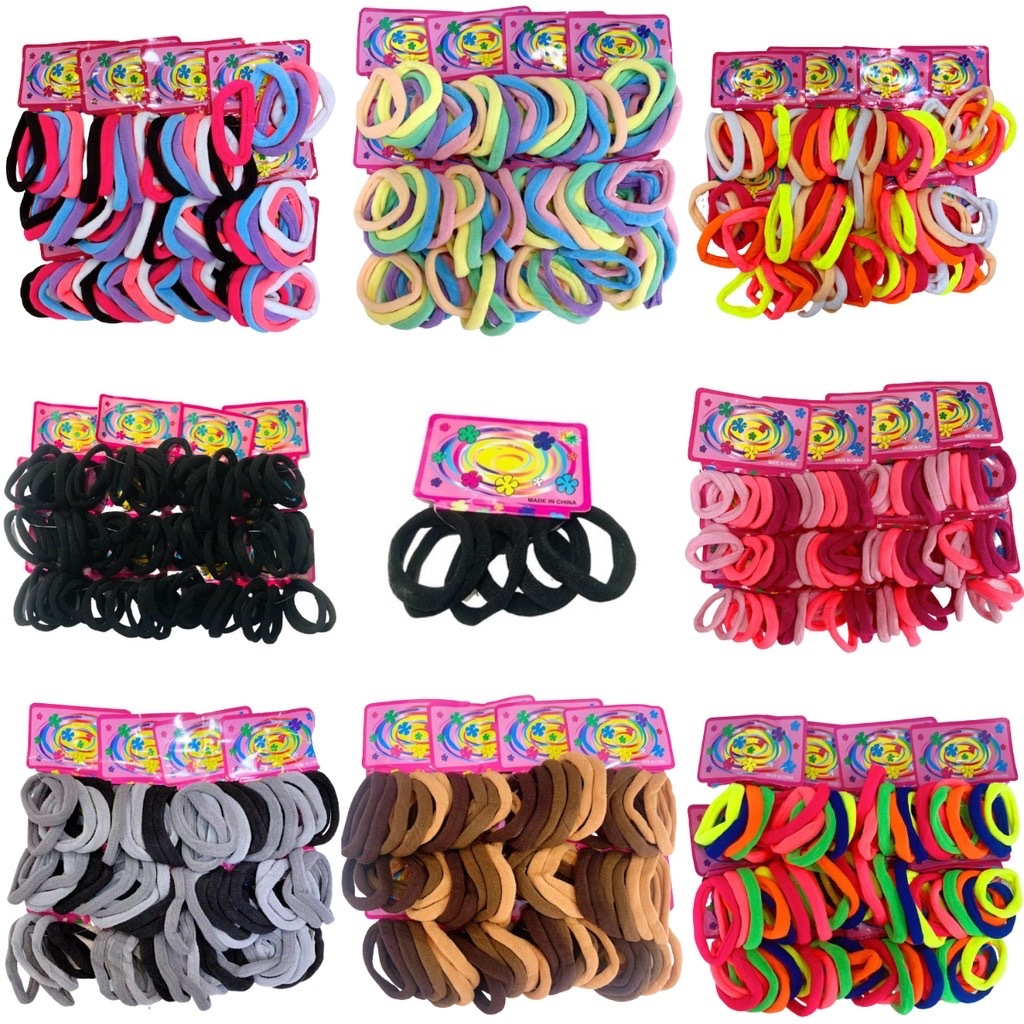 KiT 36-72 Elástico de Cabelo feminino Xuxinha rabicó para cabelo Atacado