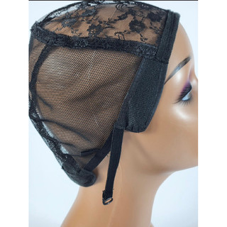 Touca de pano para Tecer Peruca Touca Simples Base Para Confecção De Peruca Lace Wig