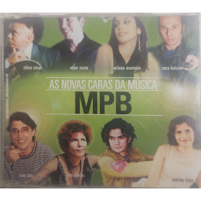 Cd As Novas Caras da Musica MPB Otimo Estado
