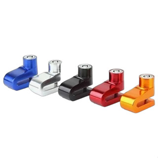 Trava De Disco Cadeado Tranca Moto Bike Universal Antifurto Cores