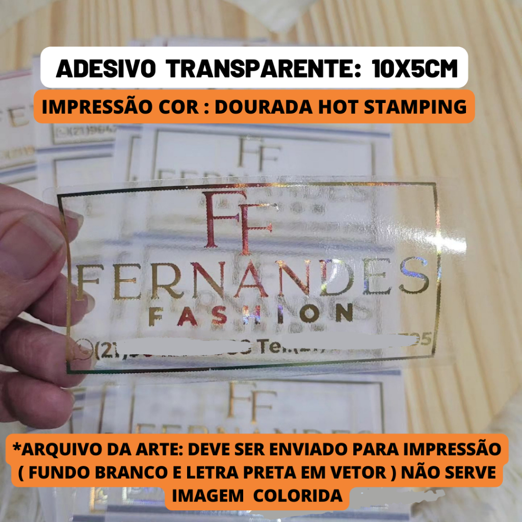Etiqueta Transparente Retangular: Onde Comprar | BuscaProdutos