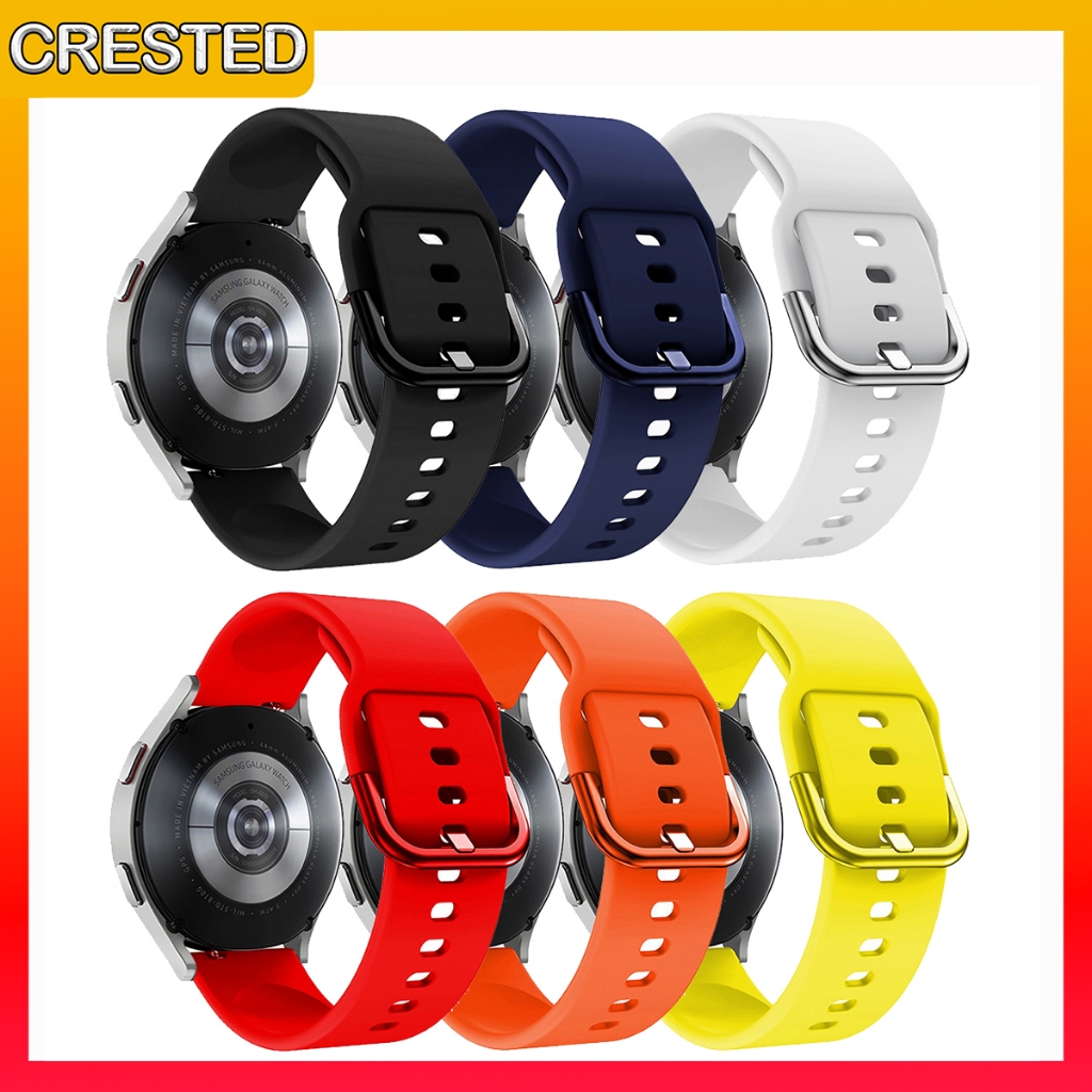 Pulseira 22mm Silicone para  Huawei Watch GT GT2 3 4 5 pro 46mm para Samsung Galaxy Watch Gear S4 S3 Frontier Classic