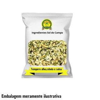 Tempero Alho, Cebola e Salsa ~ Ingredientes Sol do Campo