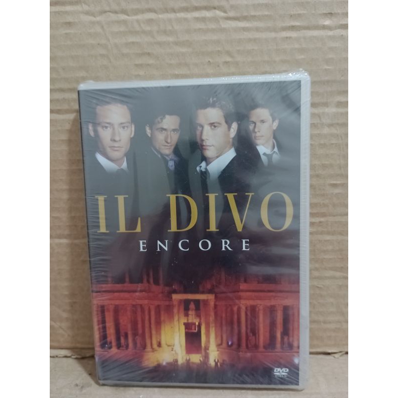 DVD IL DIVO- ENCORE (ORIGINAL/LACRADO)