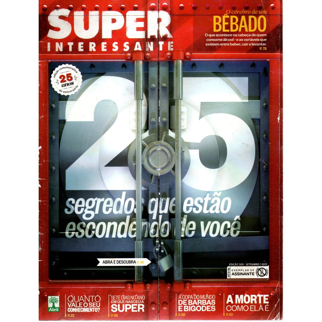 Revista Super Interessante, Nº 309, Setembro De 2012