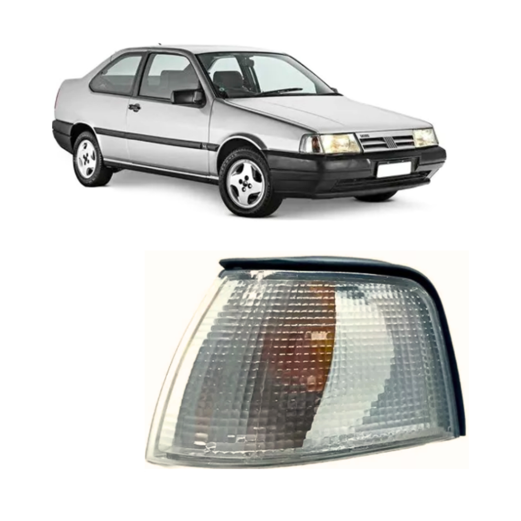 Lanterna Dianteira Cristal Cibie Fiat Tempra 1996 em diante Lado Esquerdo
