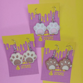 Brinco de patinhas de gato cachorro fofo aesthetic mãe de pet