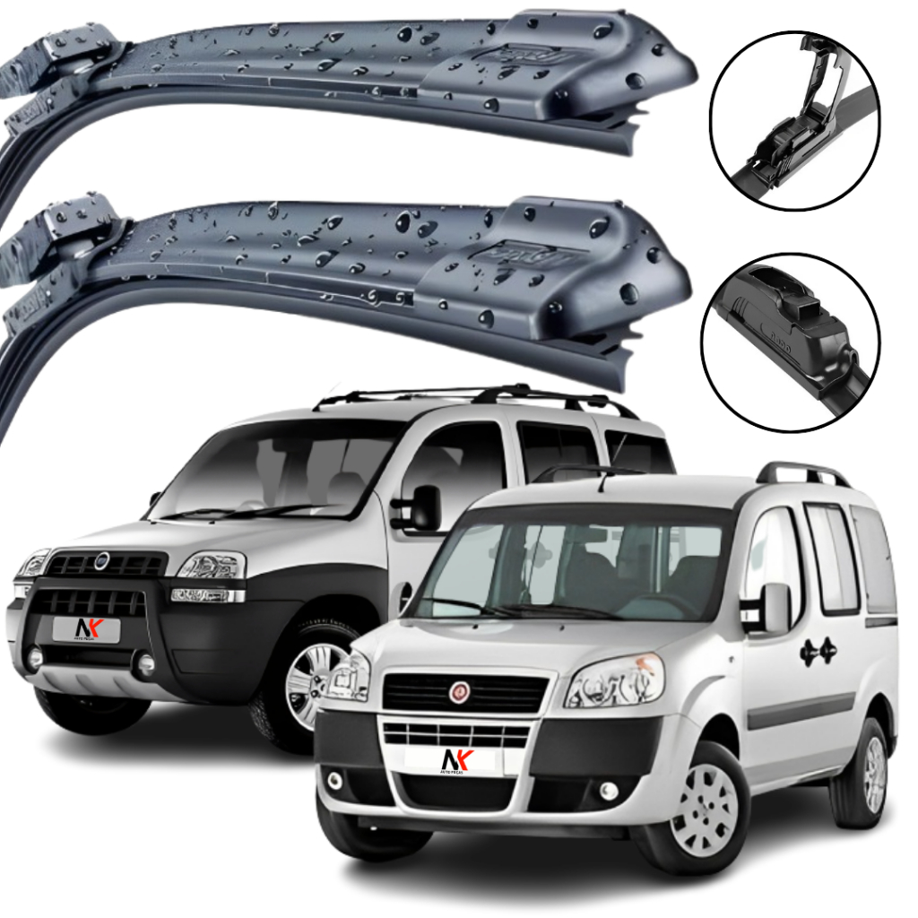 Par Palheta Limpador Parabrisa 18" 22" Doblo 2001 á 2017 em Oferta na Shopee