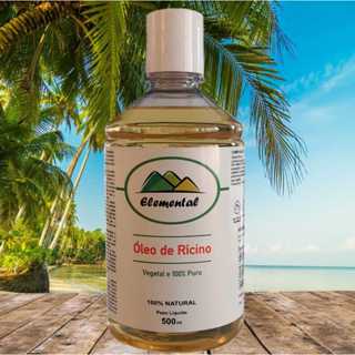 Óleo de Rícino Elemental - Crescimento de Cabelo com 500ml