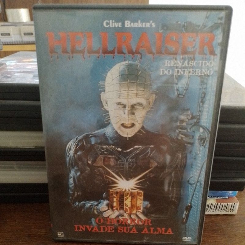 DVD: Hellraiser - Renascido do Inferno